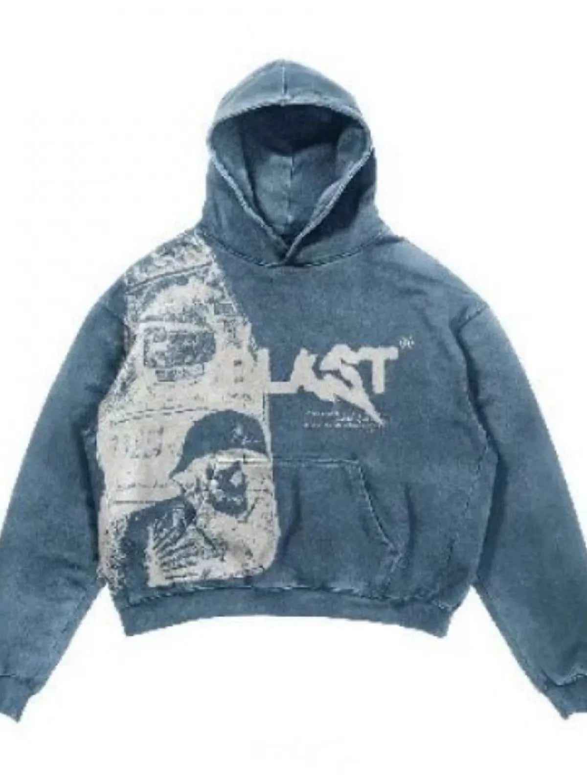Unisex Streetwear Hoodie with Graphic Print