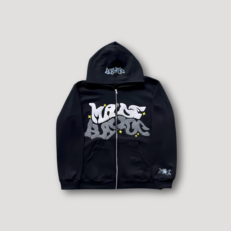 Unisex Graffiti-Style Hoodie