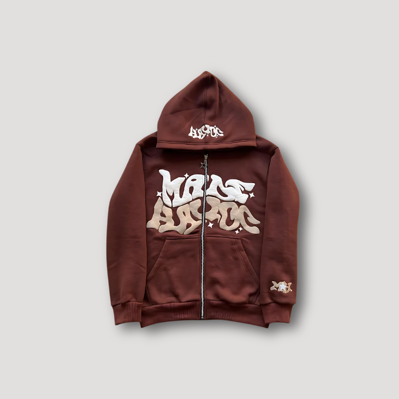 Unisex Graffiti-Style Hoodie
