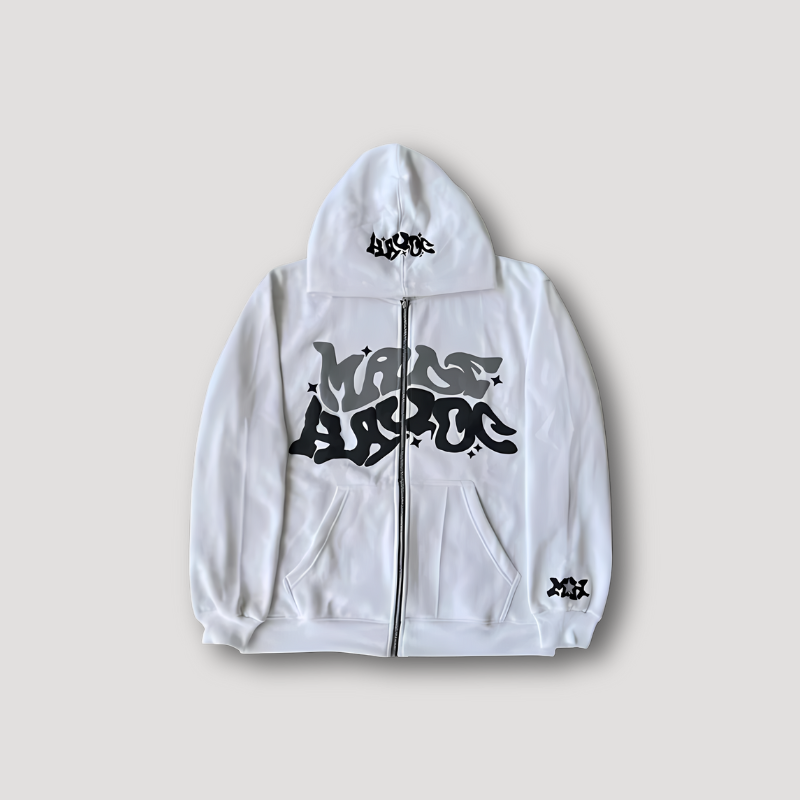 Unisex Graffiti-Style Hoodie