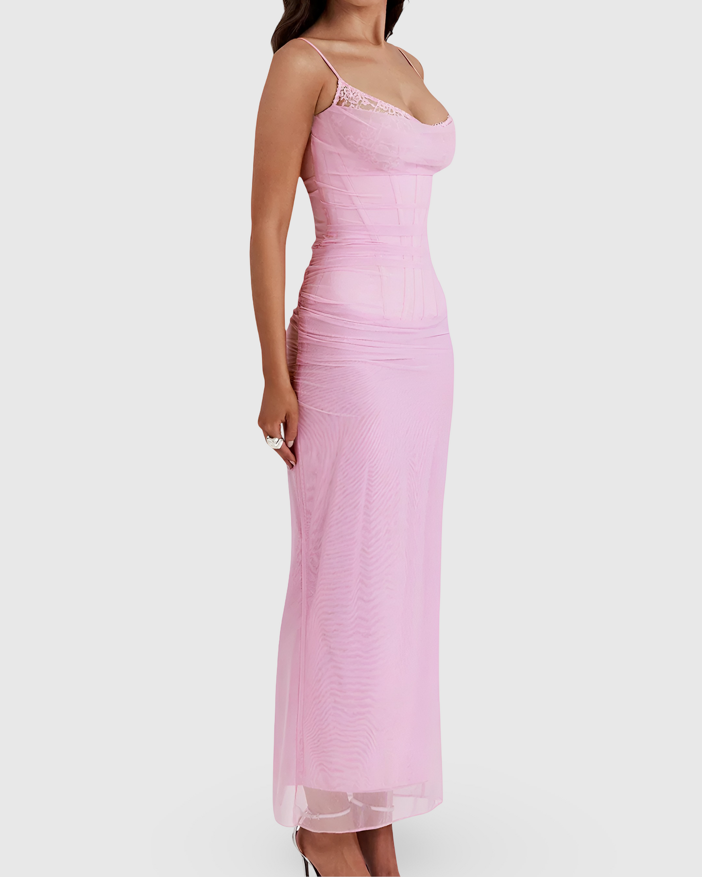 Women Corset Maxi Dress