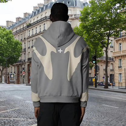 Unisex Hoodie with Abstract Design