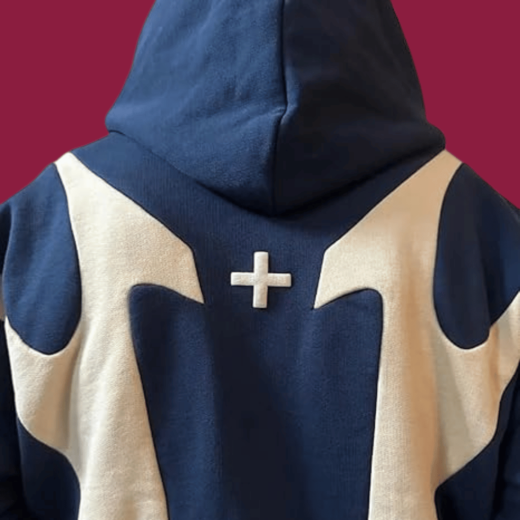 Unisex Hoodie with Abstract Design