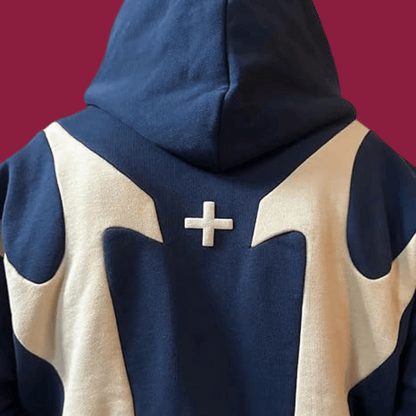 Unisex Hoodie with Abstract Design