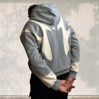 Unisex Hoodie with Abstract Design