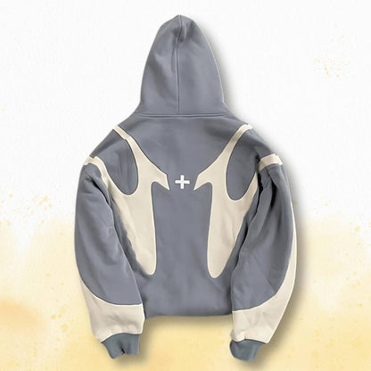 Unisex Hoodie with Abstract Design