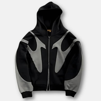 Unisex Hoodie with Abstract Design