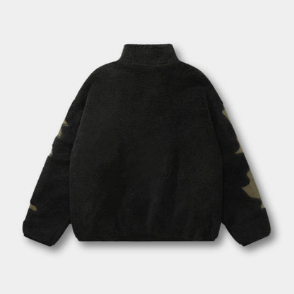 Unisex Skeleton Fleece Jacket