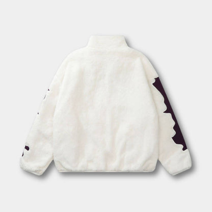 Unisex Skeleton Fleece Jacket