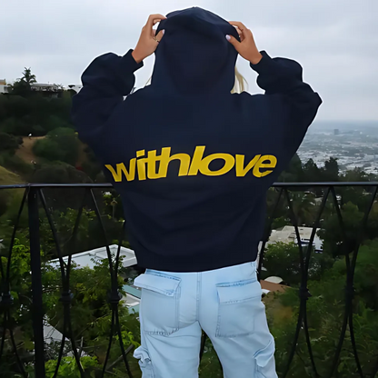 Unisex Stylish WithLove Hoodie